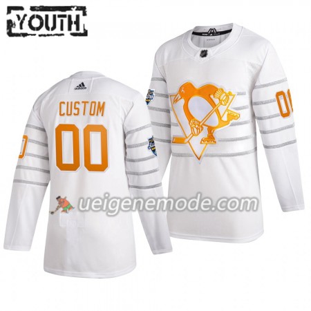 Kinder Pittsburgh Penguins Trikot Custom Weiß Adidas 2020 NHL All-Star Authentic